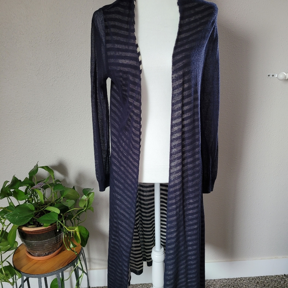 Ladakh long cardigan sweater